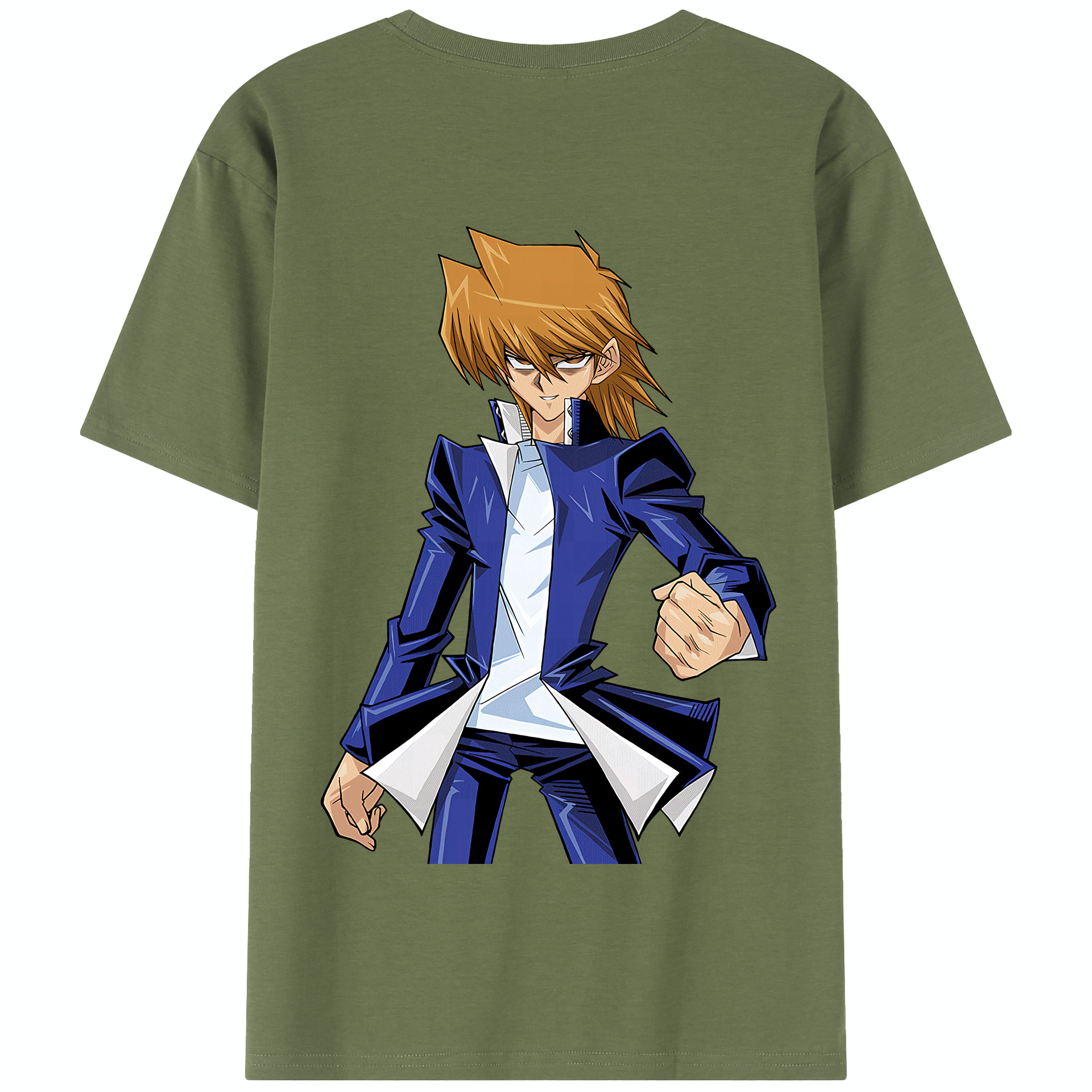 （画像用） 遊☆戯☆王 Yu-Gi-Oh! 綿100％半袖Tシャツ（背面プリント）